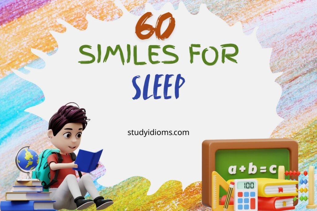 similes for sleep