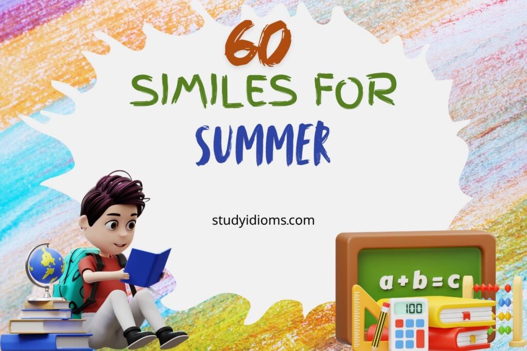 similes for summer