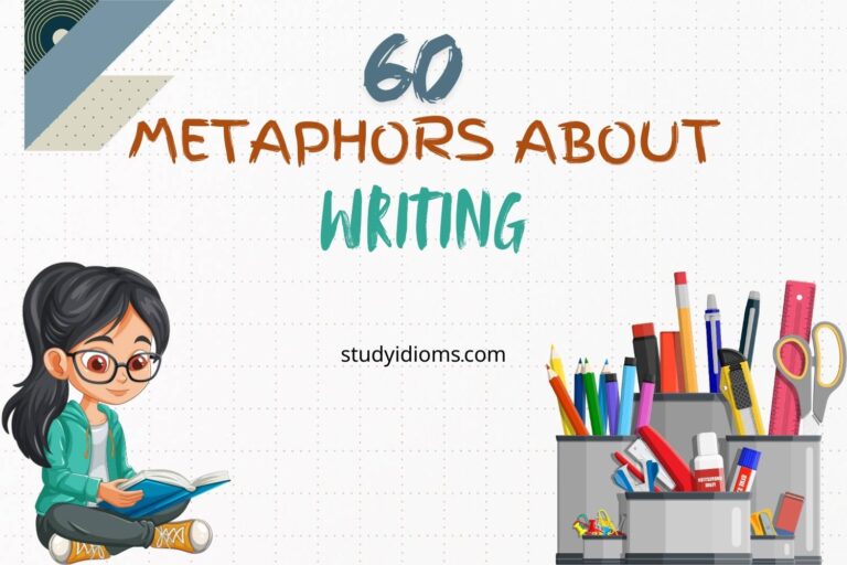 metaphors about writing