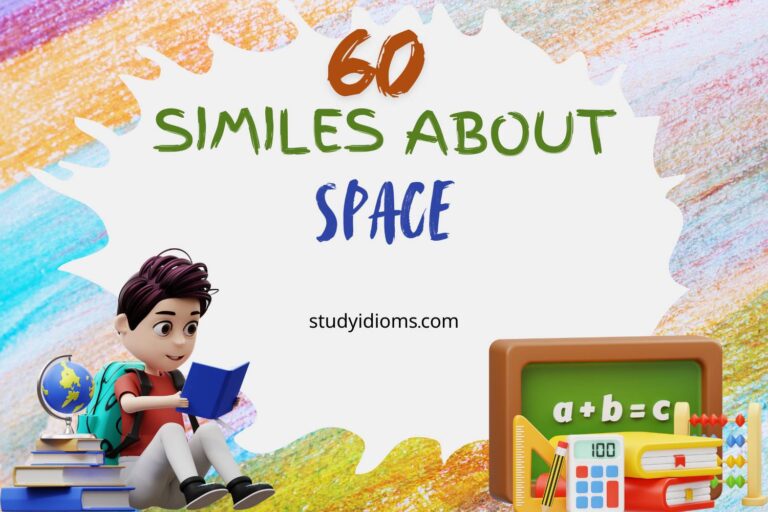 similes about space