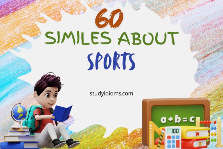 similes about sports