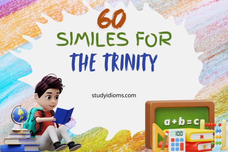 similes for the trinity